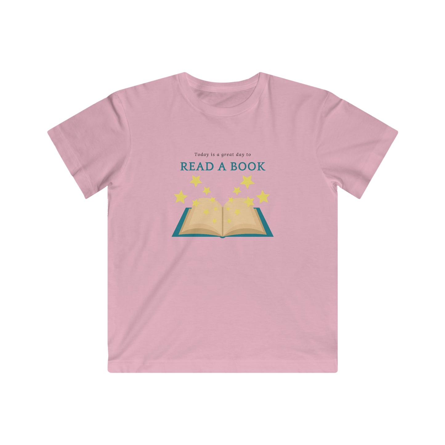 A Great day to Read Kids Fine Jersey Tee