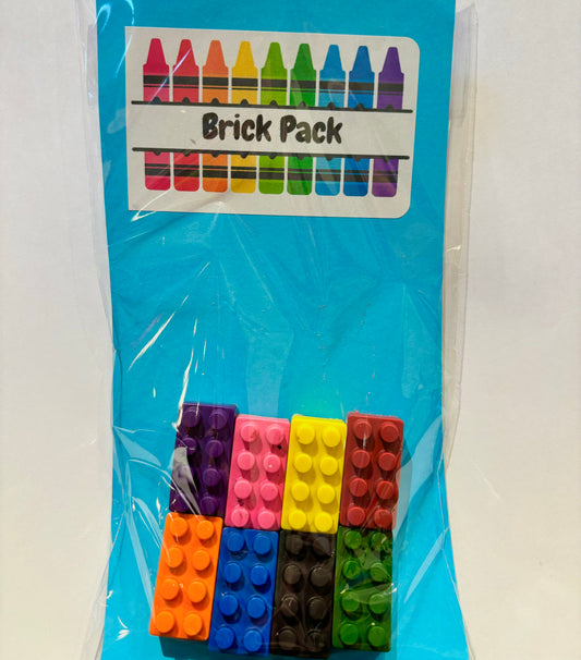 Brick Crayon 8-pack