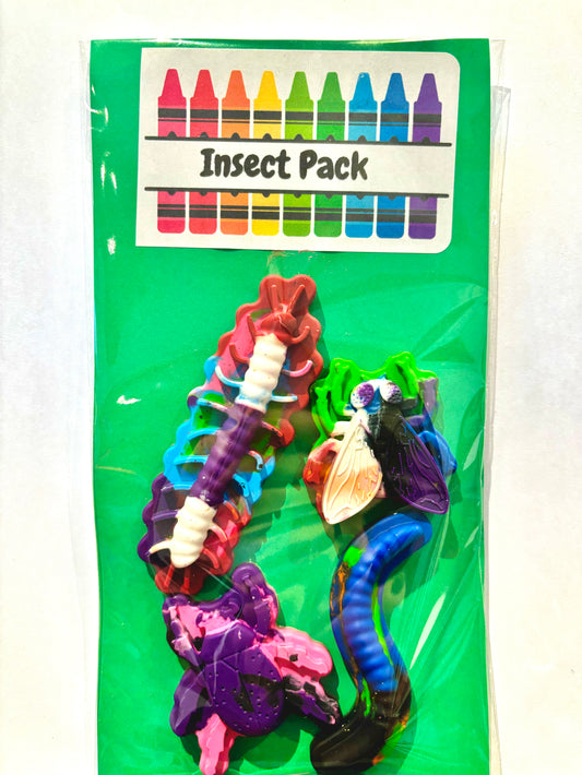 Jumbo Insect Crayon-4 Pack